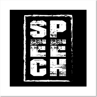 Speech Therapy - Speech w Posters and Art